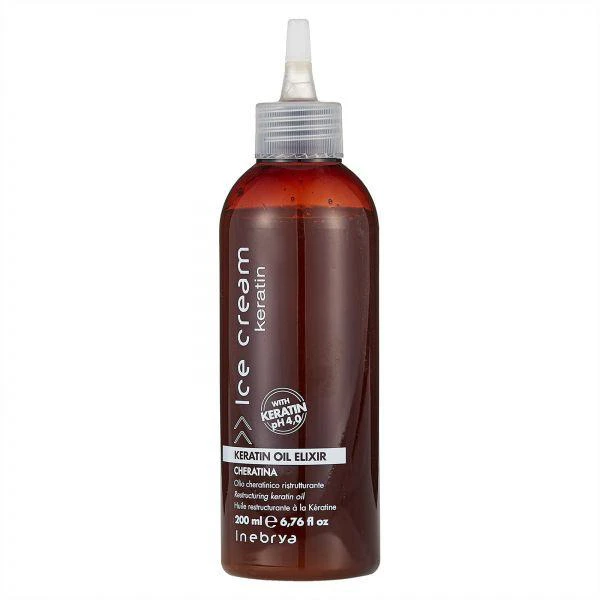 قیمت و خرید روغن موی آیس کریم سری Keratin حجم 200 میلی لیتر