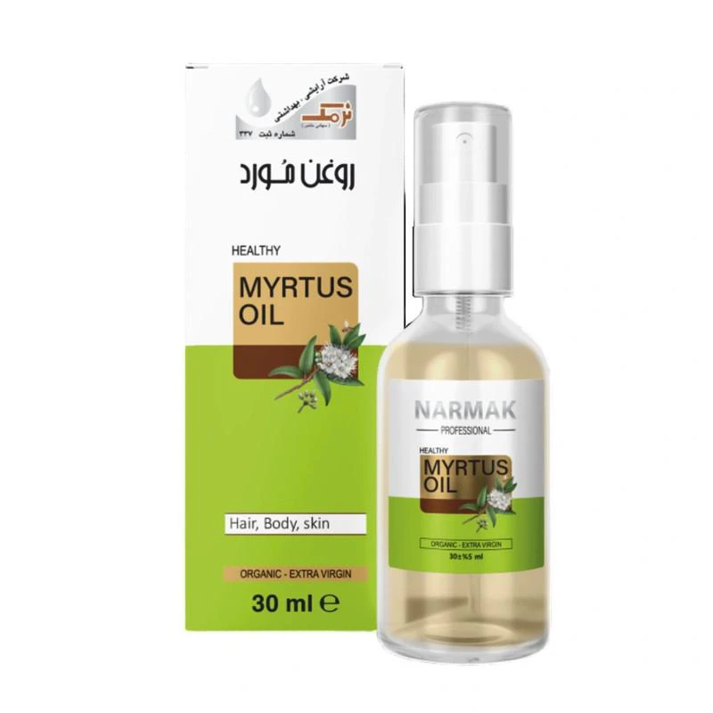قیمت و خرید روغن مو نرمک مدل مورد حجم 30 میلی لیتر
