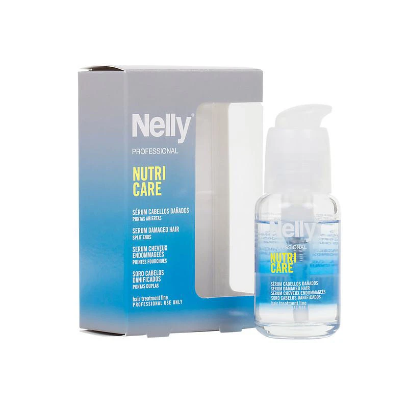 قیمت و خرید سرم موی ترمیم کننده نلی مدل Nutri Care حجم 45 میلی‌لیتر